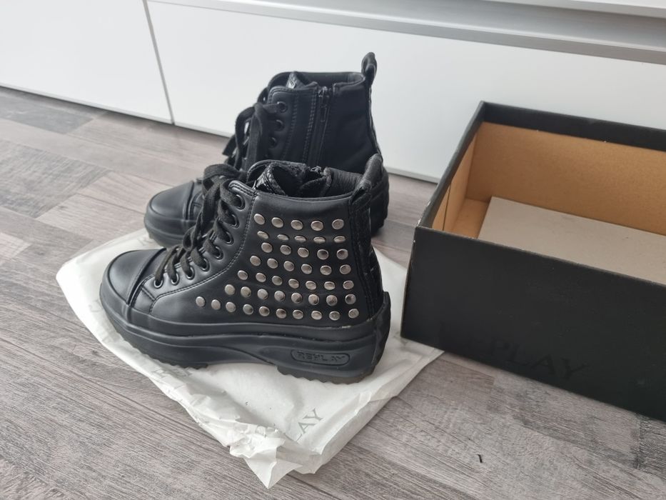 Replay, дамски кожени кецове 36