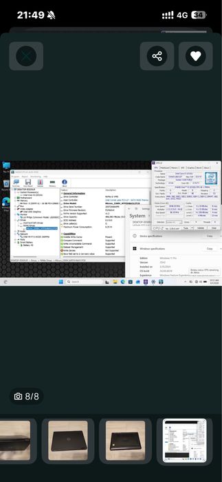 OCAZIE! Dell Latitude 5310 2in1 TouchScreen i5-10310U 16GB DDR4 512GB SSD Windows 11 Pro