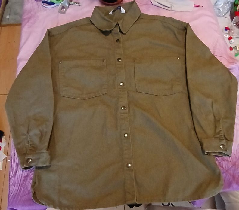 Дънкова риза. Цвят каки