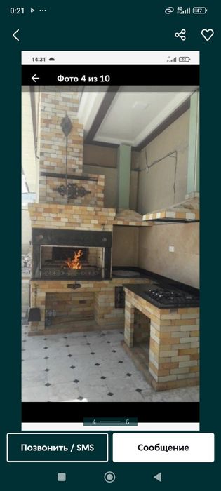 Летние кухни каминов и мангалов.