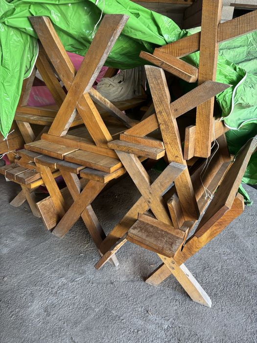 Летник, тапчан, шатер, холодильник для шашлыка.