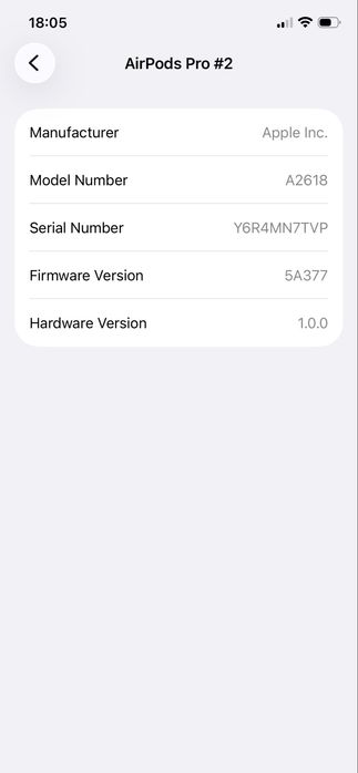 Оригинальные AirPods Pro 2