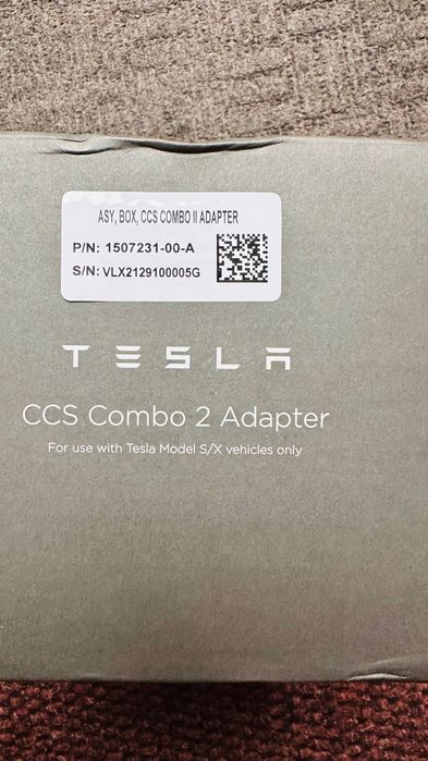 Adaptor Tesla CCS Combo 2