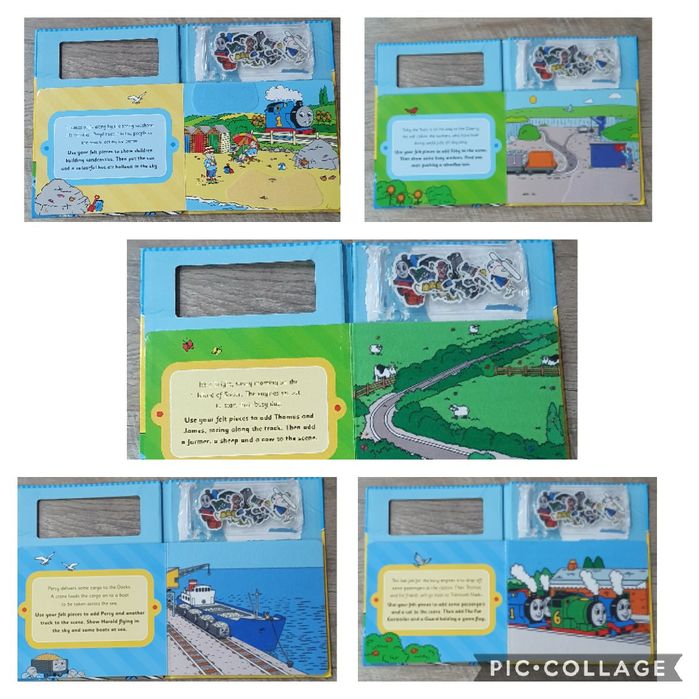 Christmas book (carte Craciun), Felt play book (carte fetru)