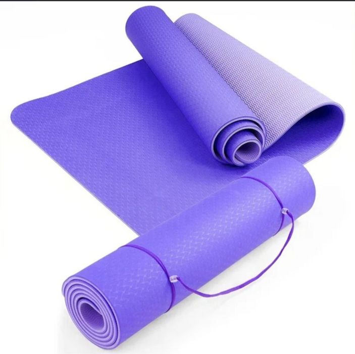 Коврик для йоги, с чехлом, Fitness Gear