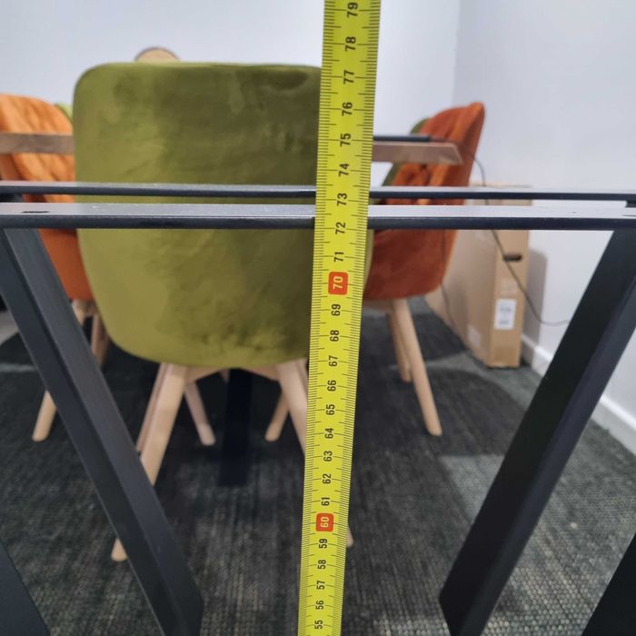 Set 2 picioare masă metal tip Z, noi- CT