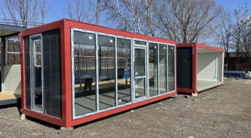 Container Terasa Vitrina Magazin Fast-food Depozitare Cafenea frizarie