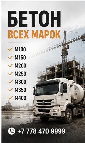 Бетон всех марок