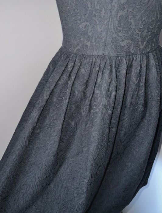 Rochie Zara neagră din bumbac, stare foarte bună