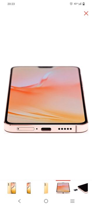 Vivo v23 5G gold