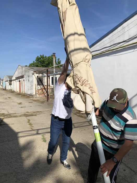 Umbrele Mari terasa /3.3/3,5 Bucuresti Sectorul 1 • OLX.ro