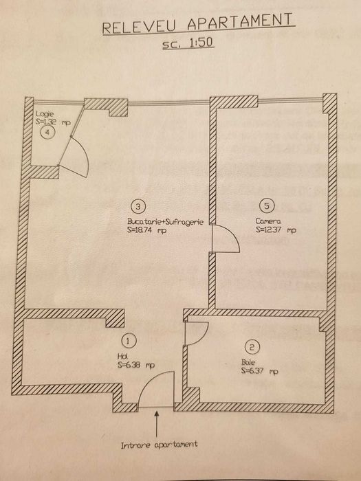 Vând apartament str Tineretului, Florești