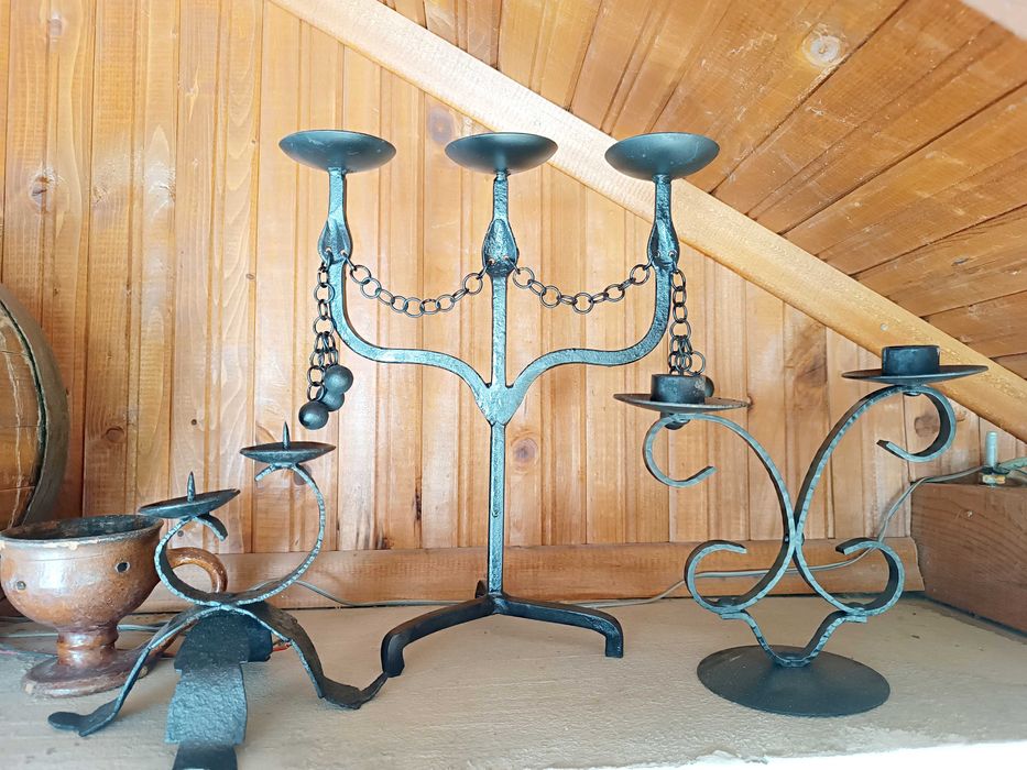 Свещници от ковано желязо