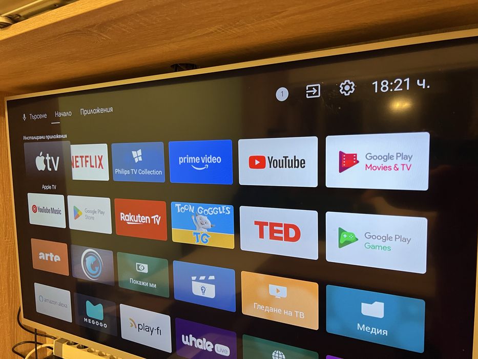 Телевизор PHILIPS 4K UHD LED Android TV