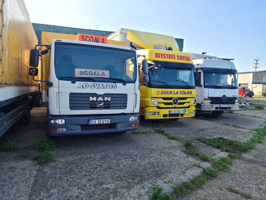 Camioane mercedes atego 1218 1226 1528 To Lift agreate scoala de sofer