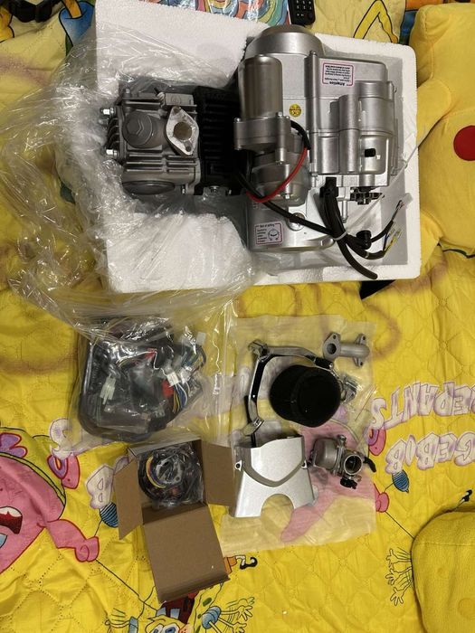 Рамка и двигател за АТВ 125cc