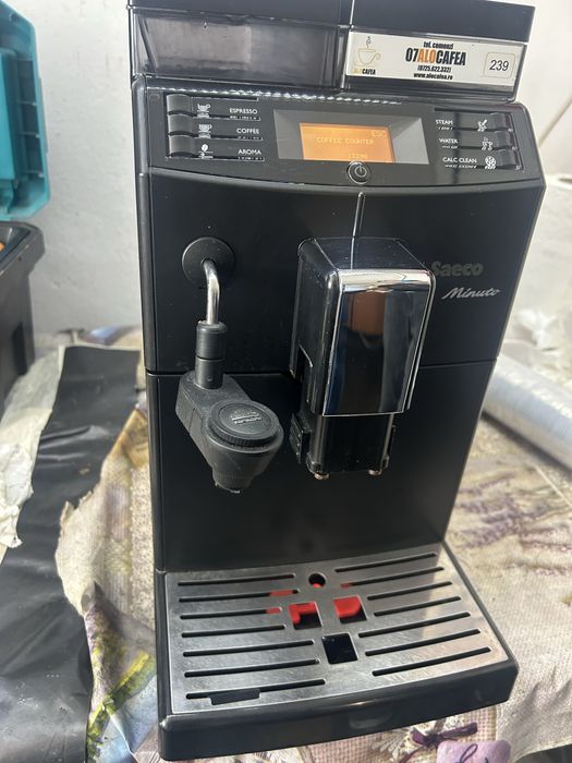 Espressor Saeco Minuto Lirika cappucino revizionat-rasnita noua