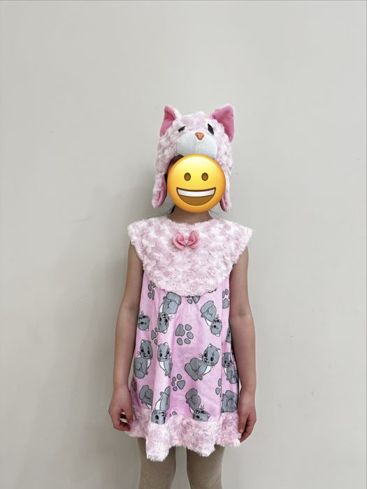 Костюм кошки для девочек 2-5 лет