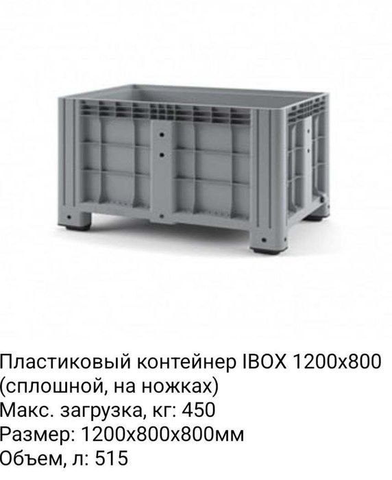 Пластиковая контейнер IBOX