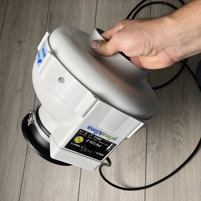Pompa aer PrimaKlima PK125-2 + filtru carbon + tubulatură + ventilator
