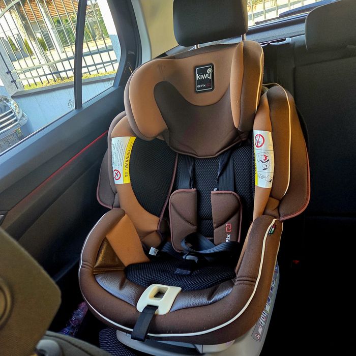 Scaun auto copii Kiwy Noah SF012 cu Isofix 0-25 kg, Moka