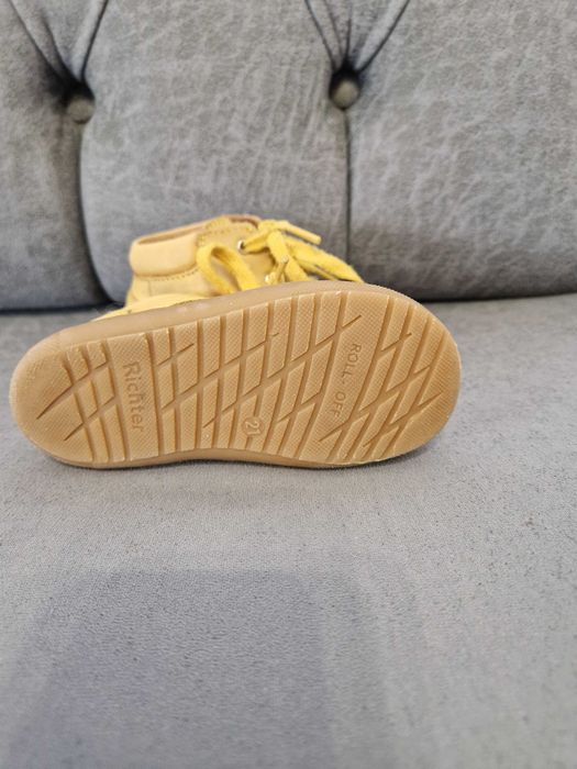 Детски обувки Richter 21 номер естествена кожа