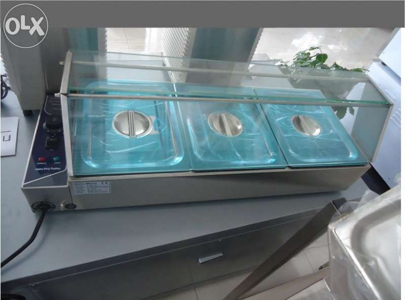 1./ Бен мари отоплителен уред тип витрина ново настолно за ресторанти