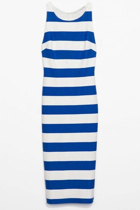 Платье в полоску ZARA