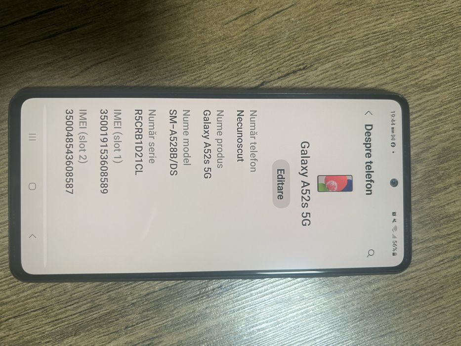 Telefon  Samsung  Galaxy A52s