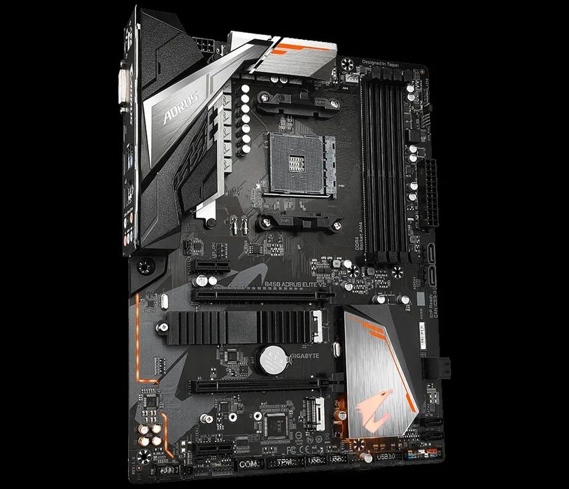 Материнские платы X570 Steel legend  и B450 aorus elite v2