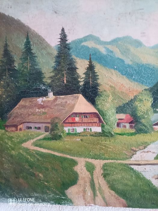 Продава се ресувана картина