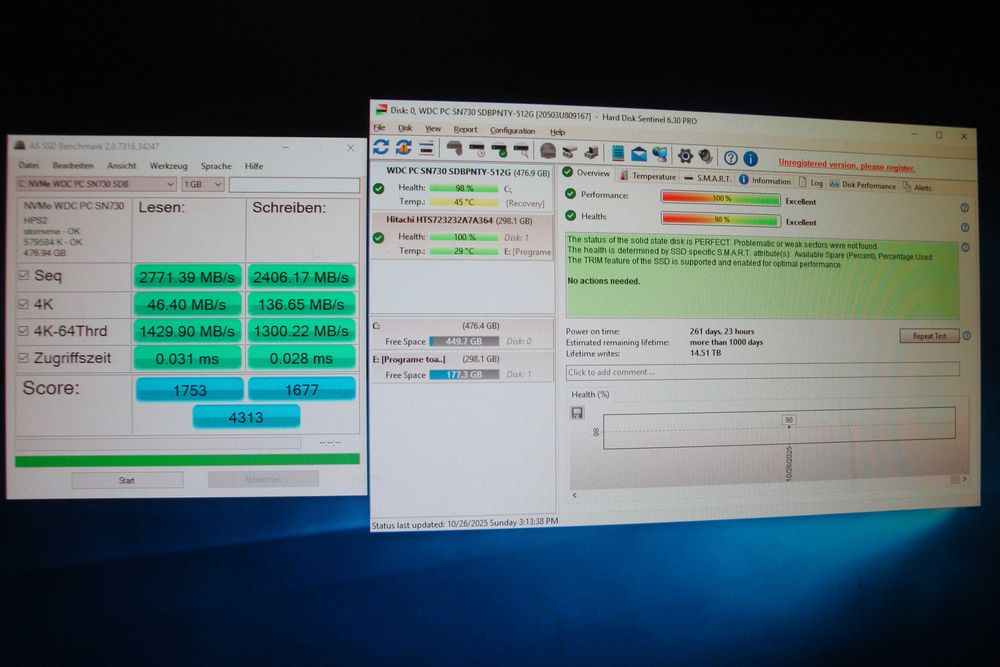 SSD Western Digital Black edition SN730 512GB NVME 3.0 M2 2280