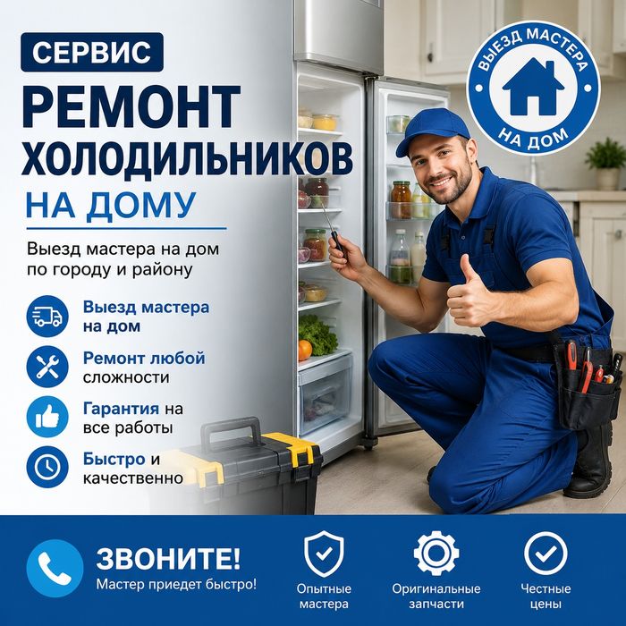 Ремонт холодильников
