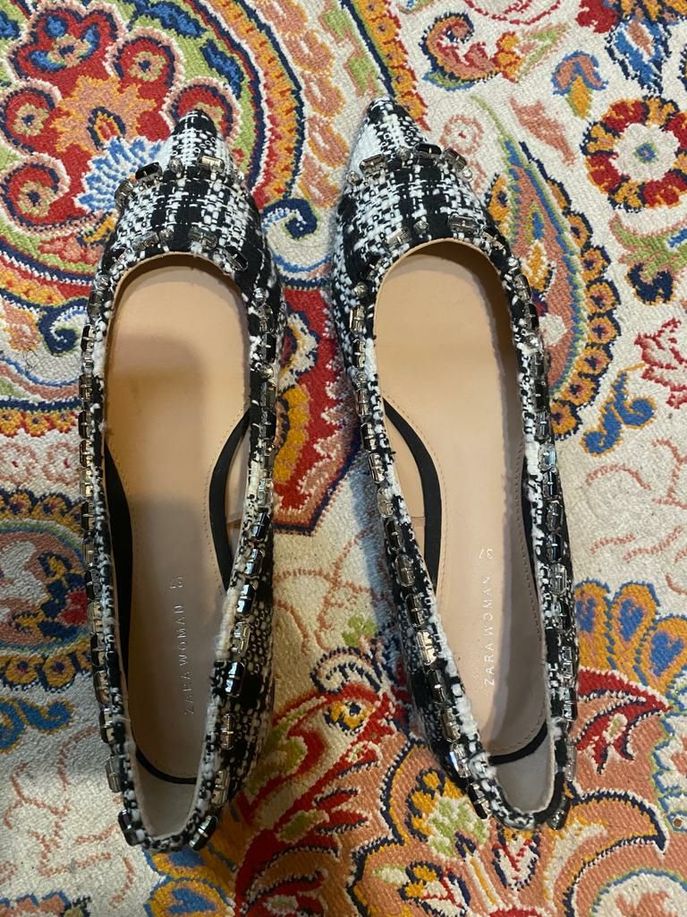 Балетки Zara новые 37р: 5 000 тг. - Балетки Алматы на Olx