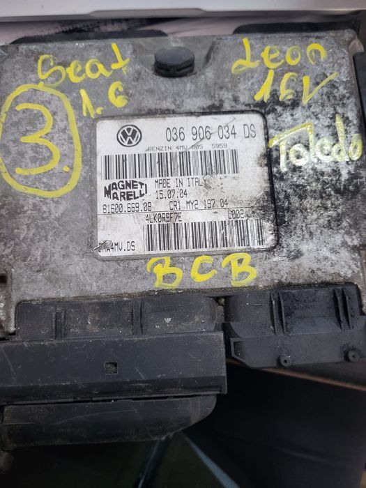 Ecu calculator motor Seat Leon 1.6 BCB cod: 036906034DS