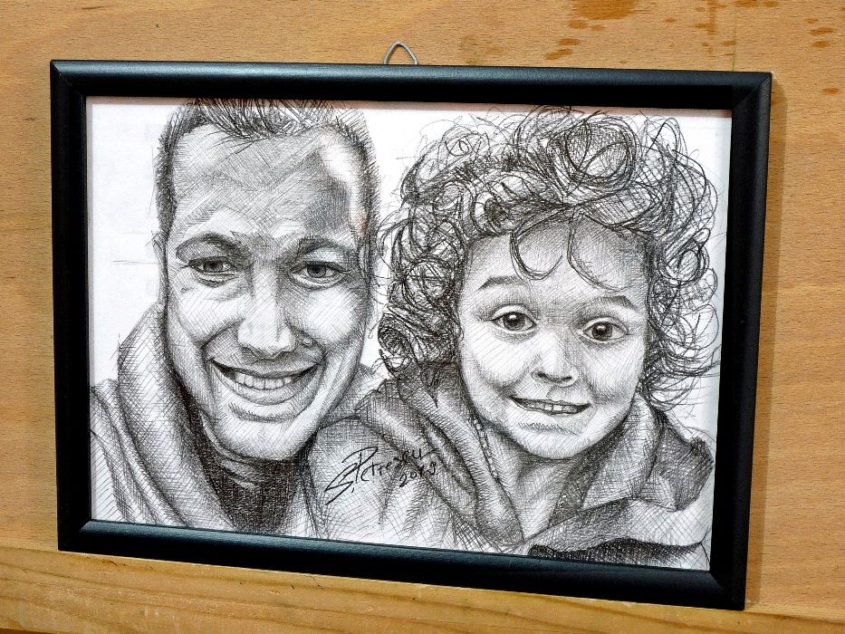 Portrete / Caricaturi Zodiac, creion si culoare