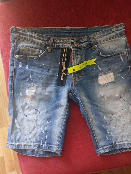 Дънков къс поанталон