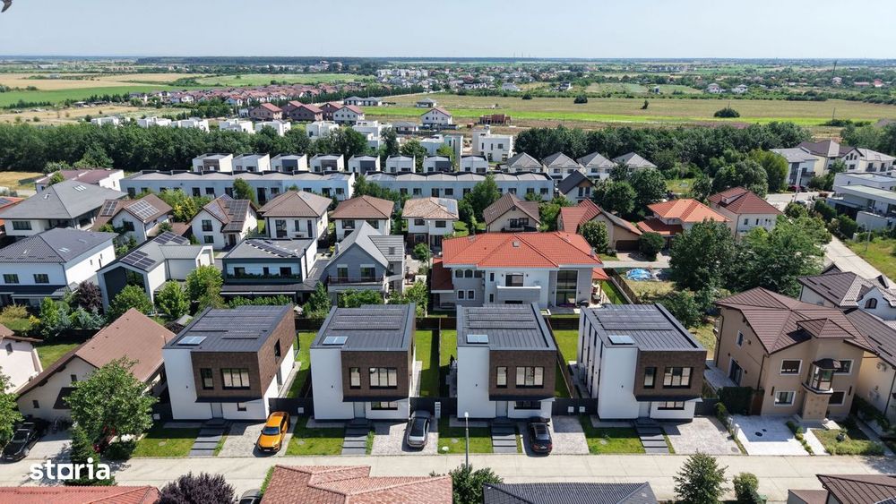 Corbeanca-Paradisul Verde | Vila nZEB 230 mp si teren de 350 mp