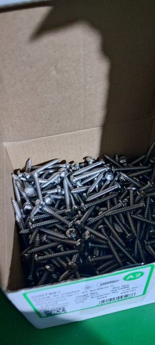 Holzsuruburi inox A2 cap bombat 4.2x32