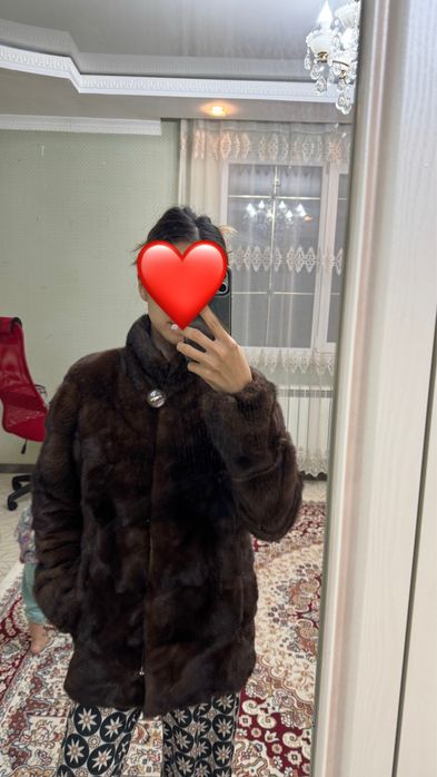 Натуральный норковый шуба