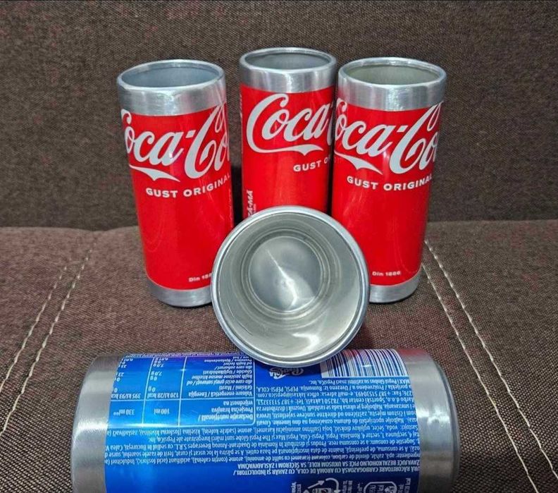 Pahare hand-made Coca-Cola