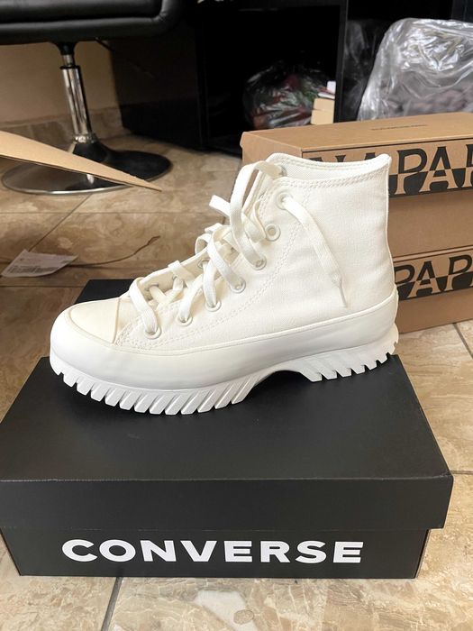 Високи кецове Converse 37 Chuck Taylor All Star Lugged 2.0 в бяло