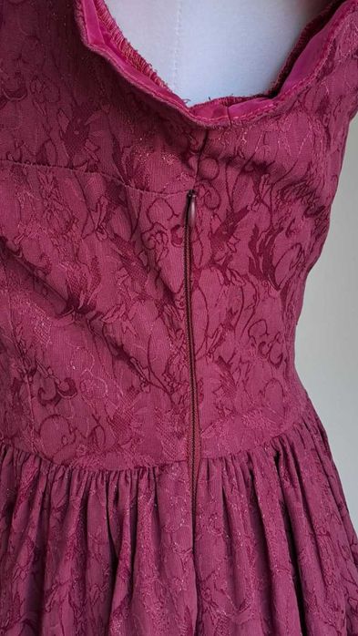 Rochie de ocazie roz fuchsia S-M