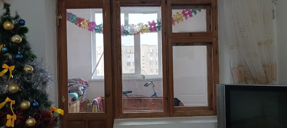 Б/у деревянные двери и окны