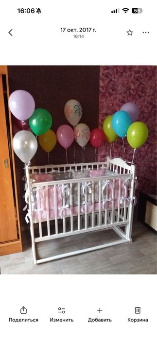 Продам кроватку