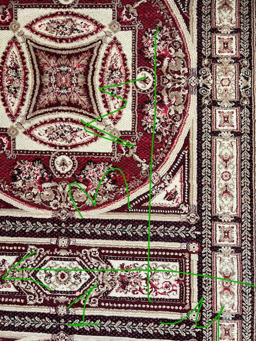 Ковер 1*3 размер