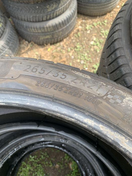 4 anvelope cauciucuri 285/30/21 și 265/35/21