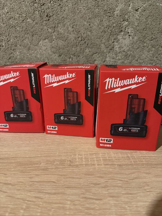 Milwaukee baterii m12 6ah NOI