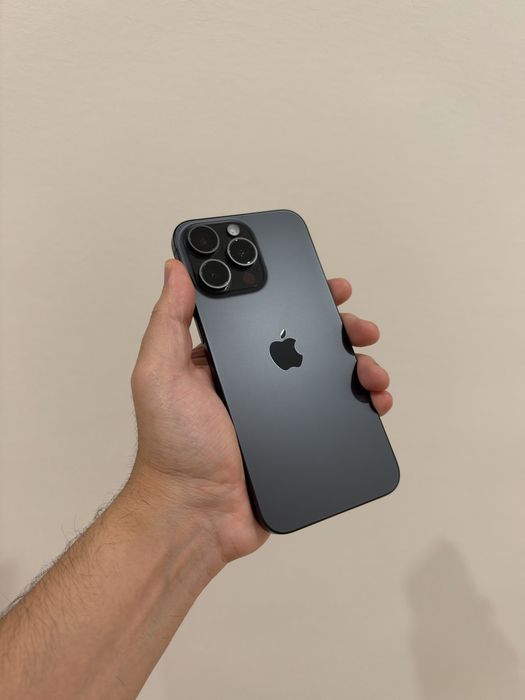 Iphone 15 pro max 256 black
