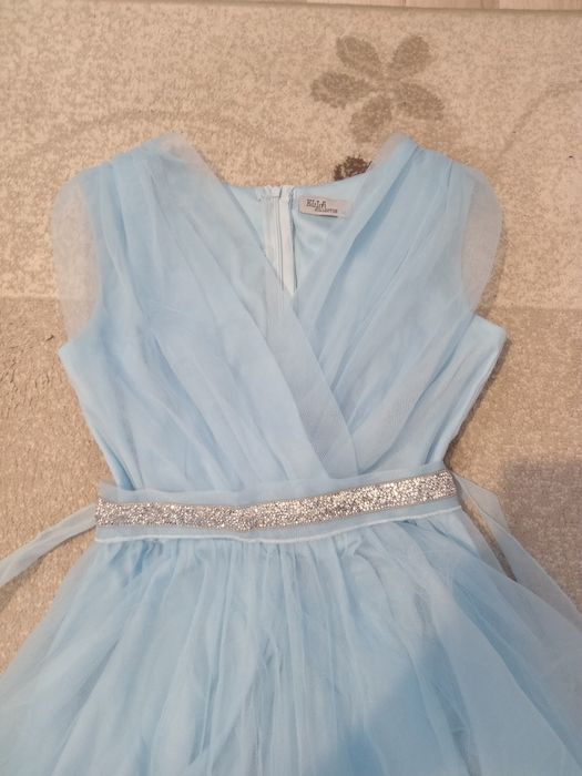 Rochie de ocazie albastru deschis